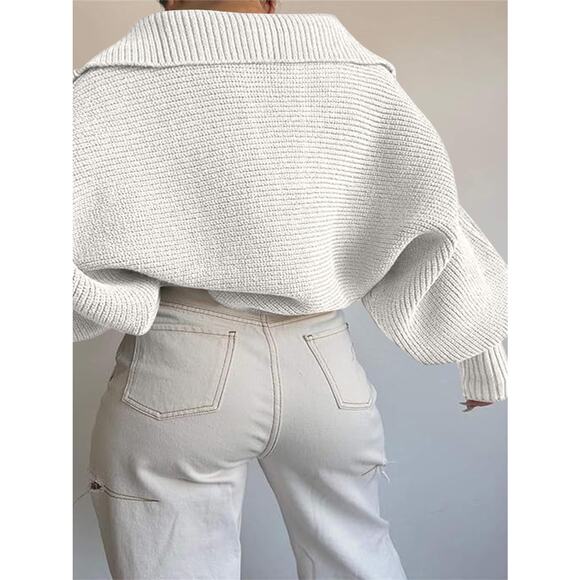 Ivy Johnny Collar Sweater - Picture 3 of 4